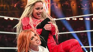 WWE Becky Lynch Vs Liv Morgan Womens World Championship match  wwe king and queen of the ring [upl. by Meingoldas]