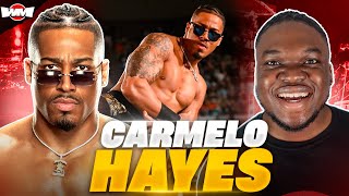 Unlocking NXT Success Carmelo Hayes Talks Wrestling Cody Rhodes and Surviving Bad Haircuts [upl. by Madian]