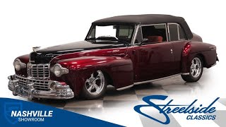 1946 Lincoln Continental Restomod for sale  4022 NSH [upl. by Candless]