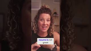 Why your resume should NOT be 1 page question 5 from the resume checklist [upl. by Ttirrej]