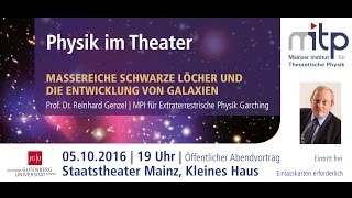 PHYSIK IM THEATER Massereiche schwarze Löcher und die Entwicklung von Galaxien 05102016 [upl. by Wendall]