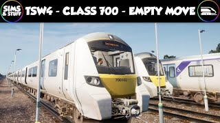 Train Sim World 4  London To Brighton  Class 700 Stock Move To Gatwick [upl. by Upton]