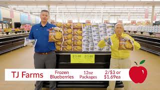 Woodmans  2023  TJ Farms Frozen Shredded Hashbrowns and Blueberries [upl. by Symons]