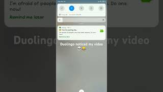 Bro why is Duolingo scared😂😂 [upl. by Ellehctim712]