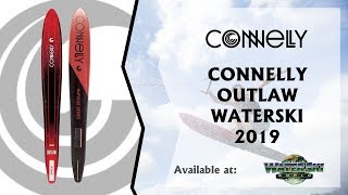 Connelly Outlaw Slalom Water Ski 2019  Available at Water Ski World [upl. by Natloz875]