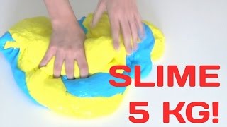 Slime de 5000 gramos BLANDIBLU MOCO DE GORILA gigante [upl. by Karlis166]