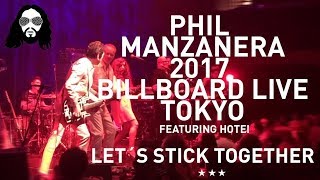 Phil Manzanera and the Sound of Blue band Live in Japan  Let´s Stick Together feat Hotei [upl. by Angelia514]