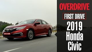 2019 Honda Civic  First Drive Review  OVERDRIVE [upl. by Denna132]