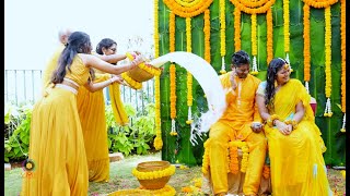 Best Haldi  HarshaSameera Haldi VMR Photography [upl. by Varion362]