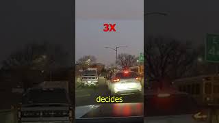 Truck Blinds Another Car Over Road Rage [upl. by Ytirahs980]