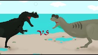 Carnotaurus vs Ceratosaurus [upl. by Devi]