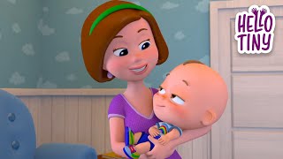 Rockabye baby lullaby  Bedtimes Kids Songs and Nursery Rhymes  Hello Tiny [upl. by Nevin]