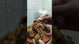 KFC style hot chicken wings 😊🤤😊viral shortsfeed shorts [upl. by Eirok]