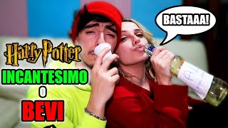 BEVIAMO OGNI VOLTA CHE CE UN INCANTESIMO IN HARRY POTTER CHALLENGE IMPOSSIBILE [upl. by Leunamesoj]