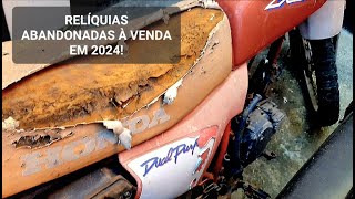 CAÇADORES DE RELÍQUIAS HONDA CB 400 POR 7900 FUSCA ANTIGO XL 250 E SCOOTER ITALIANA À VENDA [upl. by Wade]