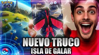 ¡INCREÍBLE Isla de Galar el MEJOR LUGAR para FORZAR la APARICIÓN de AVES DE GALAR en Pokémon GO [upl. by Esille]