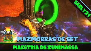 Diablo 3  Maestrías y lugar del Set de Zunimassa [upl. by Lovmilla348]