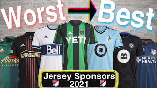 RANKING Every Single MLS Sponsor [upl. by Maryl]