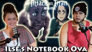 Ilses Notebook Ova Reaction  Attack on Titan [upl. by Jari]