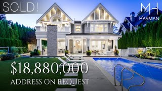 A Magnificent Luxury Estate Residence in Vancouvers Historic First Shaughnessy Enclave [upl. by Gnanmas258]