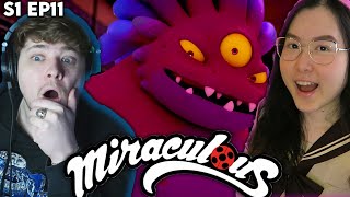 First Time WATHCING Miraculous Ladybug S1 E11  quotHorrificatorquot Cartoon Reaction tzuwu123 [upl. by Kinsler544]