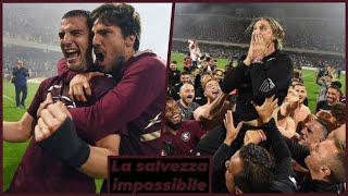 Salvezza Salernitana dal quotquasiquot fallimento allImpresa DA BRIVIDI [upl. by Georgina243]