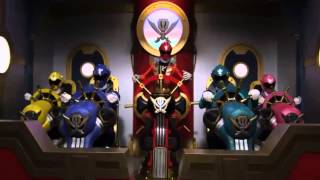 Power Rangers Super Megaforce  Batalla con los nuevos Zords [upl. by Ayrolg270]