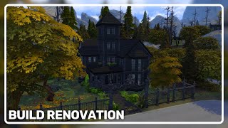 DARK VAMPIRE VICTORIAN  The Sims 4  Build Renovation [upl. by Delilah]