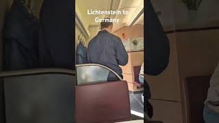 Lichtenstein to Germany [upl. by Jeu]