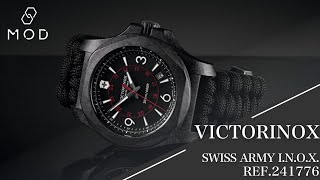 【戦車が踏んでも壊れない腕時計】ヴィクトリノックス VICTORINOX INOX CARBON 241776 腕時計 [upl. by Schaefer]