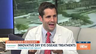 Dr De Rojas Discusses Advanced Dry Eye Diagnosis amp Treatment on Suncoast View  Center For Sight [upl. by Siuol]