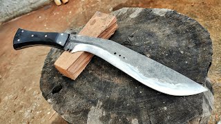 Knife Making  Forging a Kukri Knife [upl. by Madid]