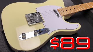 LyxPro 39” TL Series Electric Guitar UNBOXING  Up Close Tech Specs pickups neck wiring weight [upl. by Hurlbut614]