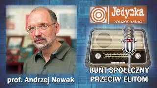 Prof Andrzej Nowak  BUNT PRZECIW ELITOM [upl. by Ahseinod]