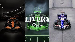 Ranking F1 Car Liveries Part 1  Unveiling the Contenders [upl. by Anaehr]