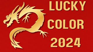 Top 5 Lucky Color For The Year 2024 [upl. by Alleuol]