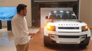 LAND ROVER DEFENDER LAUNCH  SHOW ROOM VISIT  SHORT RIDE [upl. by Mailli]