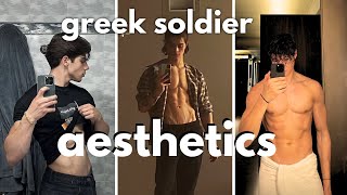 how i got greek soldier aesthetic body [upl. by Cloutman]