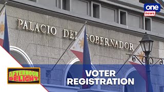 Afternoon Delight  No more extension for voter registration Comelec [upl. by Anelak229]