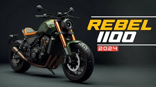 2024 Honda Rebel 1100  LUXURY design [upl. by Jereme161]