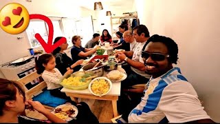 This How my Latin Family Reacted To my African Food in Argentina 🇦🇷 😍 [upl. by Stricklan]