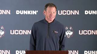 Jim Mora Game Week Press Conference  UConn vs Georgia State [upl. by Hallock]