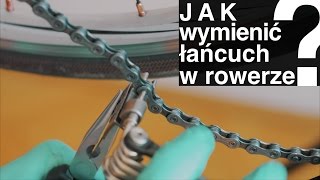 Poradnik  wymiana łańcucha w rowerze Jak wymienić łańcuch w rowerze [upl. by Shaylah230]