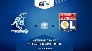 U19 National Féminine  ASJ Soyaux  Olympique Lyonnais 18 février 2018 I FFF 2018 [upl. by Boynton]