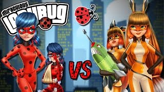 LADYBUG Vs VOLPINA   Prodigiosa Las aventuras de LadyBug en Español  SULIIN18YT [upl. by Lucilla]