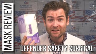 We retest this brand  Defender Safety  ASTM Level 3 Surgical Masks Review [upl. by Rahmann]