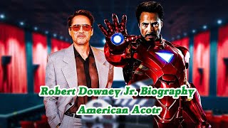 Robert Downey Jr American Actor Biography and Networth [upl. by Gillespie642]