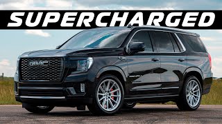 Supercharged GMC Yukon Denali Ultimate  650 HP EscaladeV Competitor [upl. by Shelli]