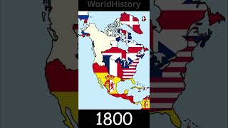 North America Map History 20241600 [upl. by Leidba]