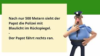 Witz des Tages Der Papst und der Polizist [upl. by Nirik]